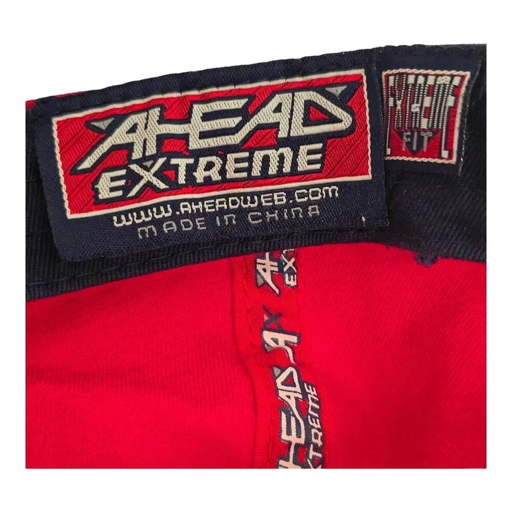 Disney Mickey Mouse Golf Red Baseball Cap Ahead Extreme Fit Red